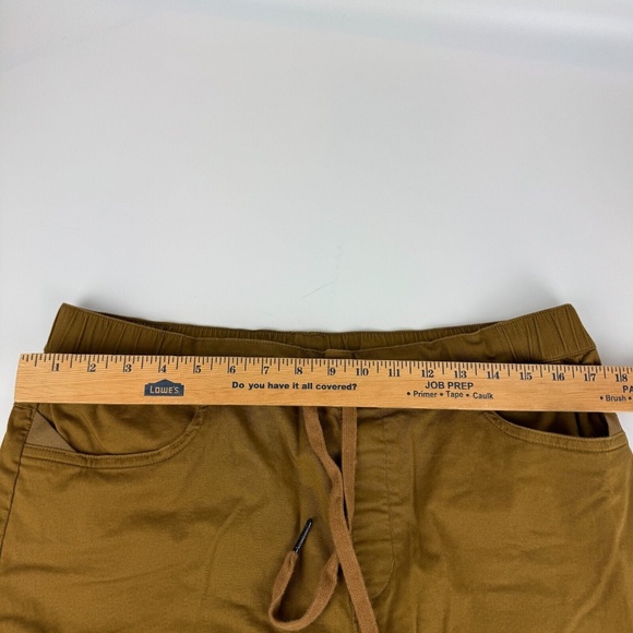 Black Diamond Mens Size L Joggers Pants Tan Drawstring - Picture 5 of 7
